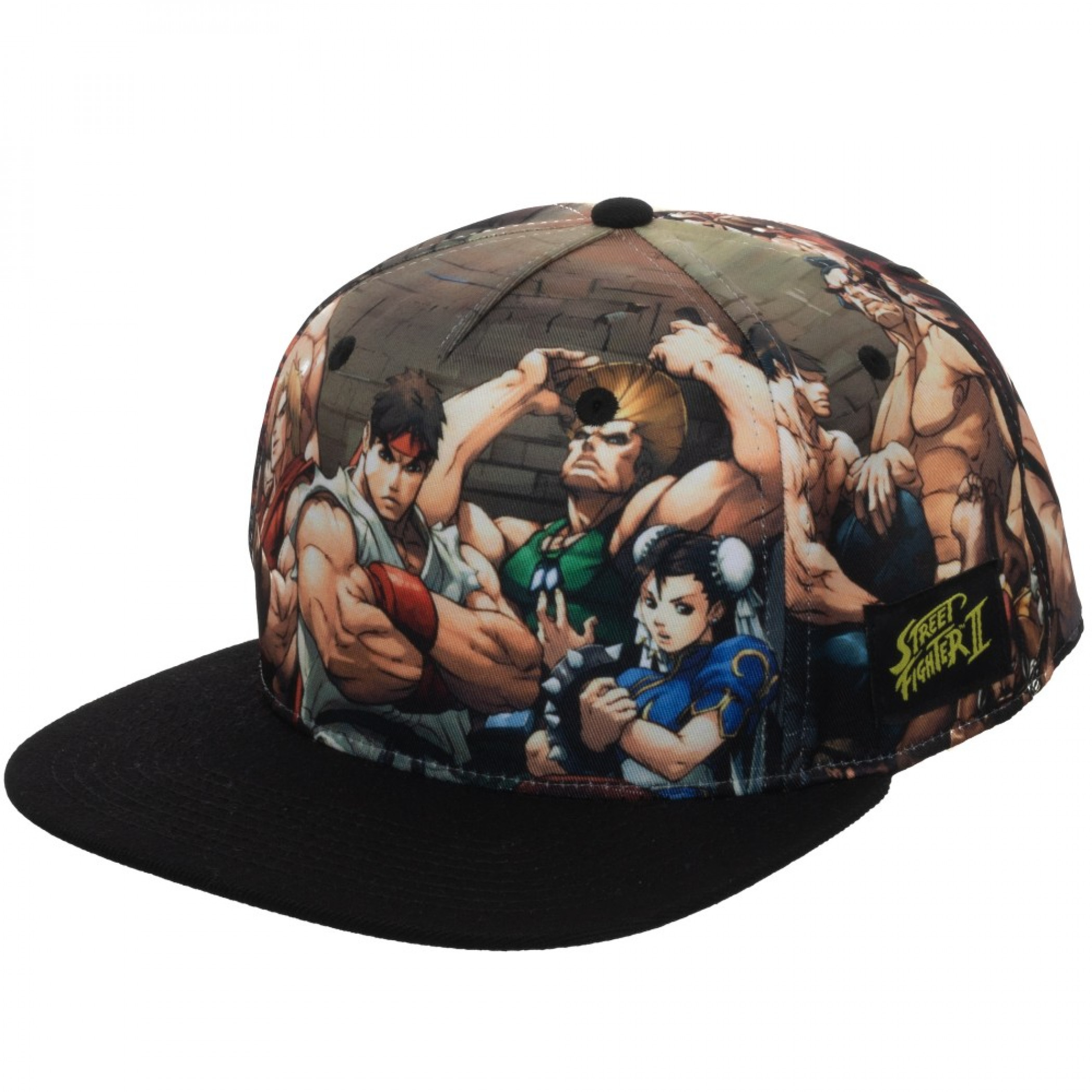 Street Fighter Sublimated Snapback Hat